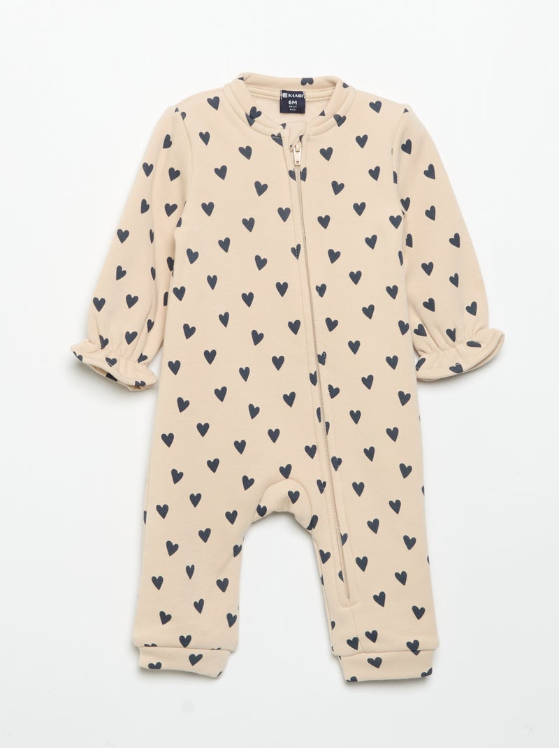 Lot de 2 dors bien en polaire Beige - Kiabi