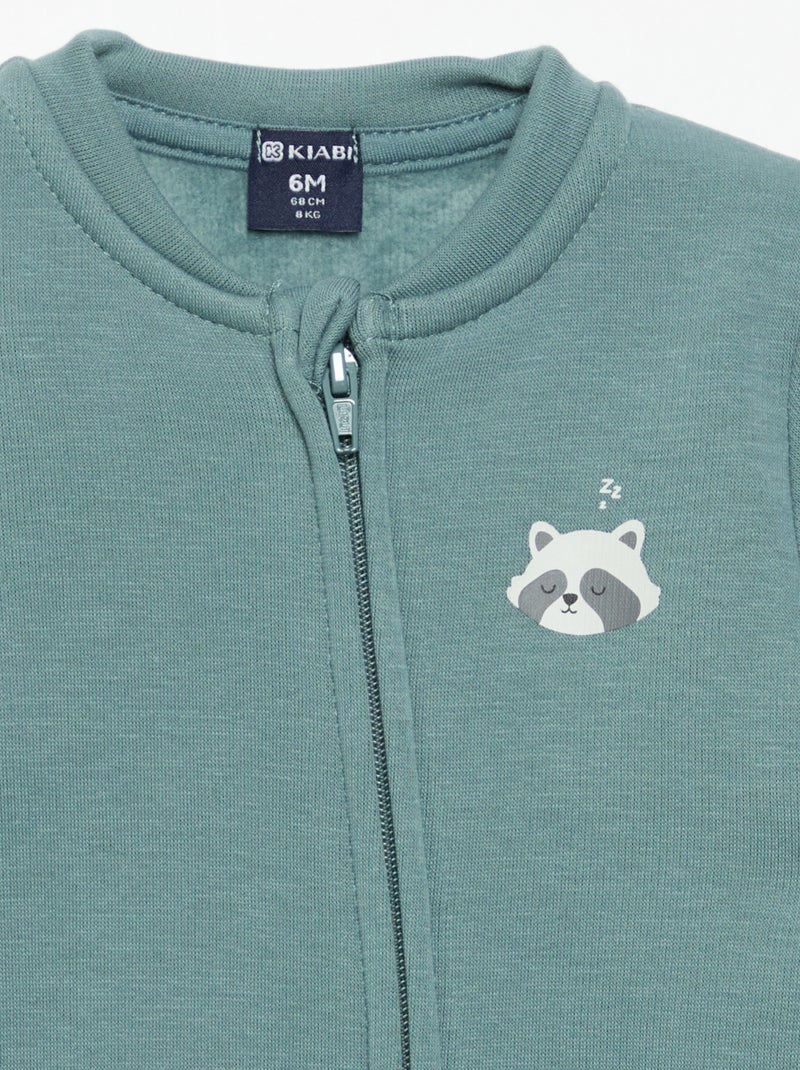 Lot de 2 dors bien en polaire Bleu - Kiabi