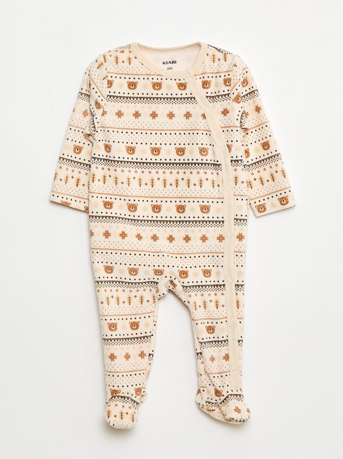 Lot de 2 dors-bien en velours - Kiabi