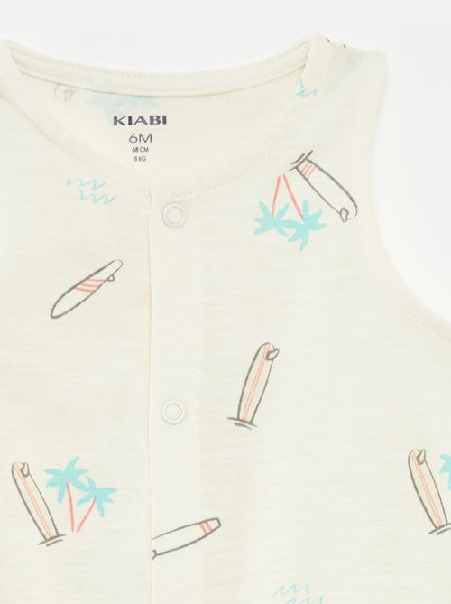 Lot de 2 dors bien légers sans manches - Kiabi