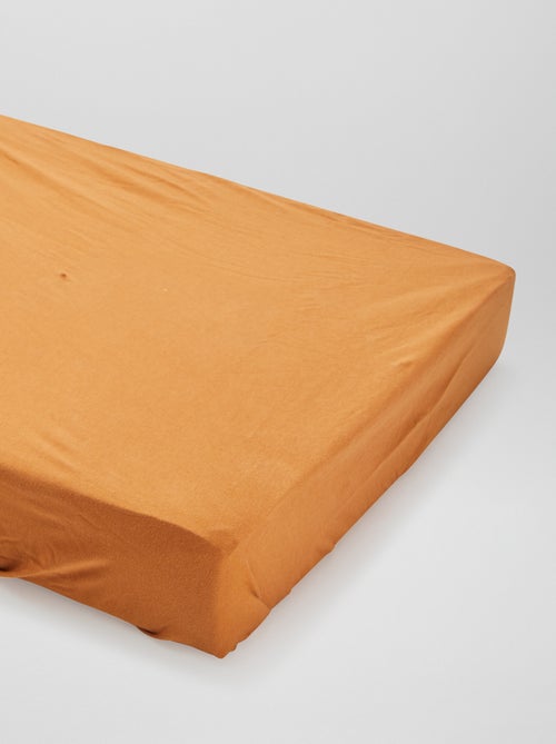 Lot de 2 draps housse en coton - Kiabi