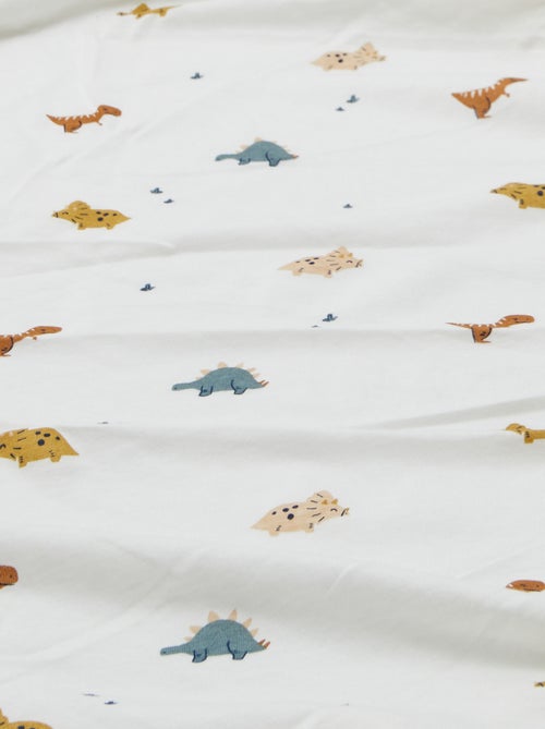 Lot de 2 draps housse en coton - Kiabi