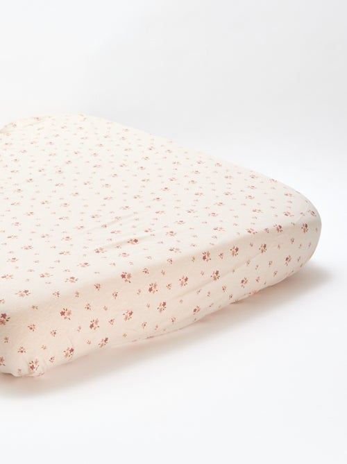 Lot de 2 draps housse en coton - Kiabi