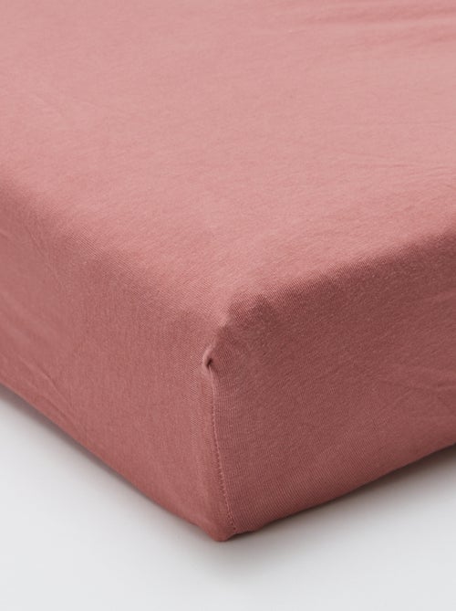 Lot de 2 draps housses bébé 60 x120 cm en jersey - Kiabi Home - Kiabi
