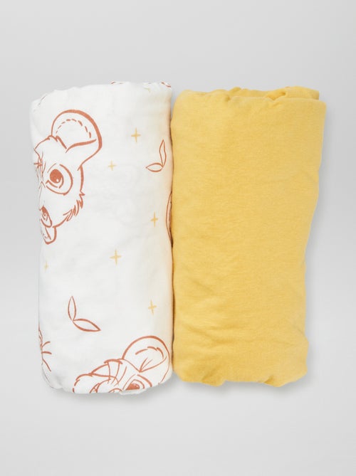 Lot de 2 draps housses 'Disney' - Kiabi