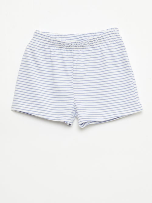 Lot de 2 ensembles de pyjama court en jersey coton - Kiabi