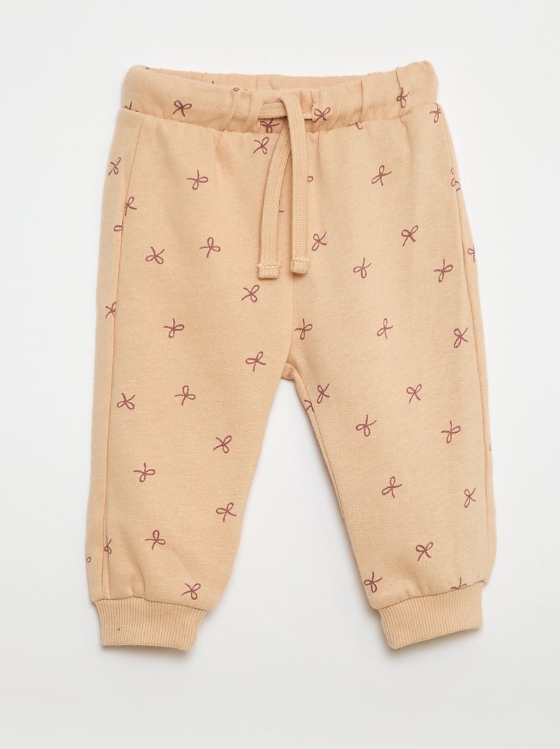 Lot de 2 ensembles pull + pantalon en coton Rose - Kiabi