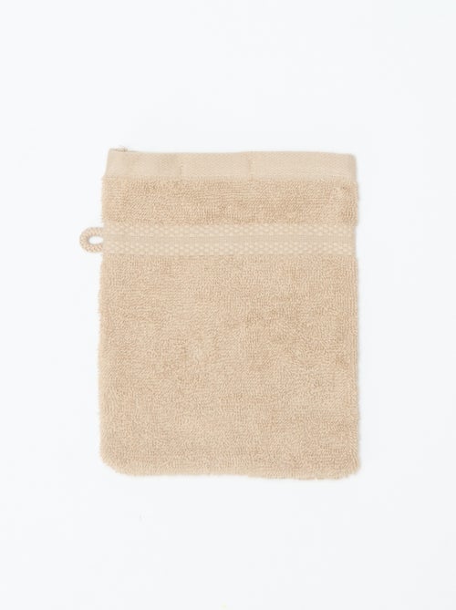 Lot de 2 gants de toilette - Kiabi Home - Kiabi