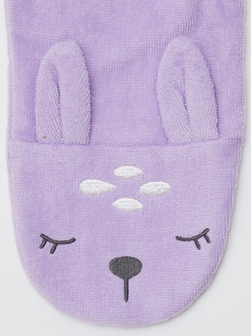 Lot de 2 gants de toilette enfant - Kiabi Home - Kiabi