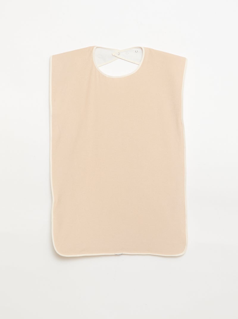 Lot de 2 grands bavoirs éponge - Collection facile à enfiler Bleu - Kiabi