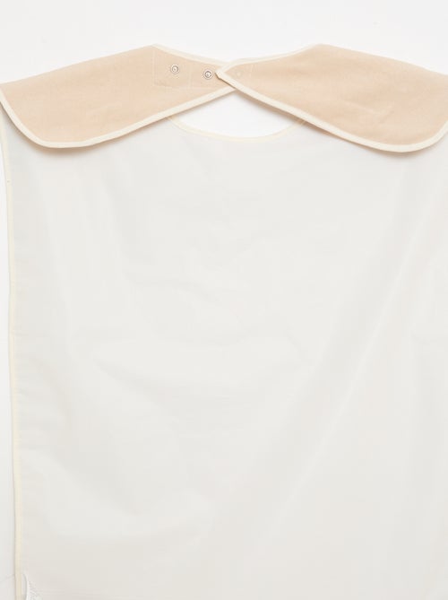 Lot de 2 grands bavoirs éponge - Collection facile à enfiler - Kiabi