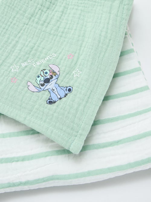 Lot de 2 langes 'Disney' en gaze de coton - Kiabi