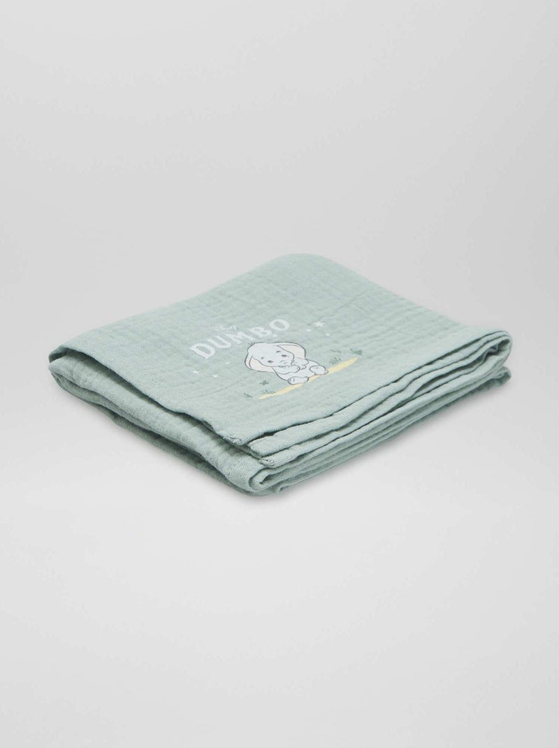 Lot de 2 langes 'Dumbo' 'Disney' Vert / Dumbo - Kiabi