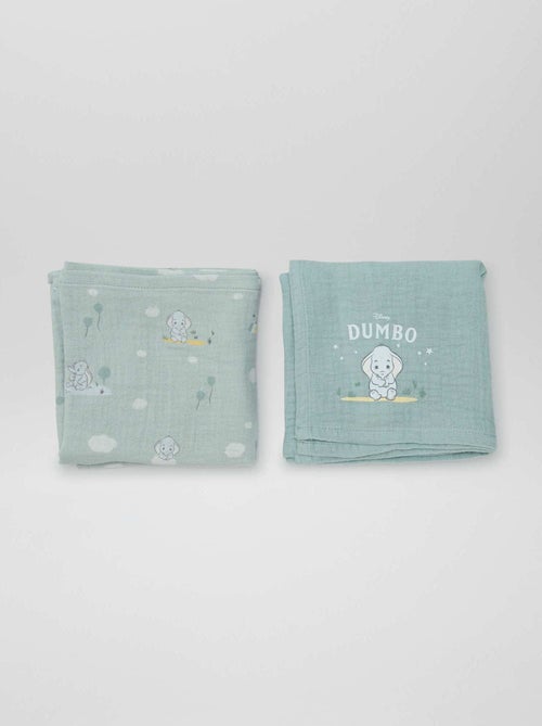Lot de 2 langes 'Dumbo' 'Disney' - Kiabi