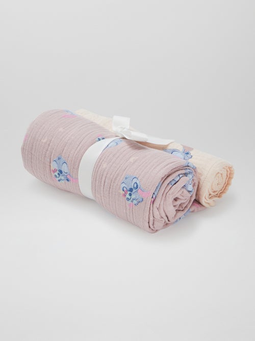 Lot de 2 langes 'Stitch' de 'Disney' - 2 pièces - Kiabi