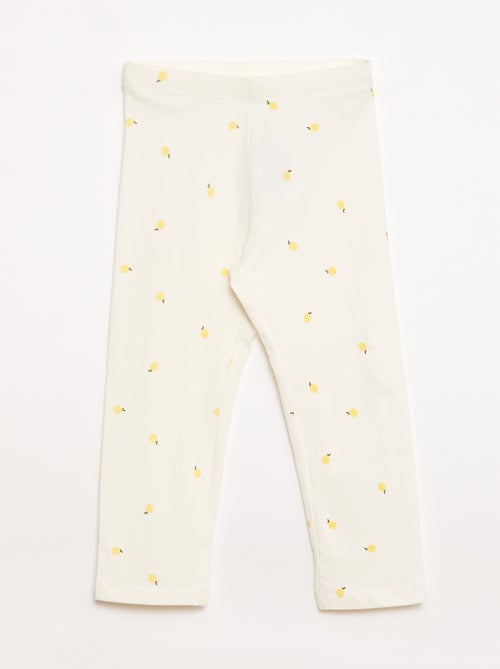 Lot de 2 leggings court - Kiabi