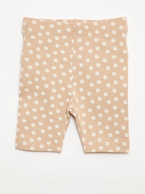 Lot de 2 leggings courts - Kiabi
