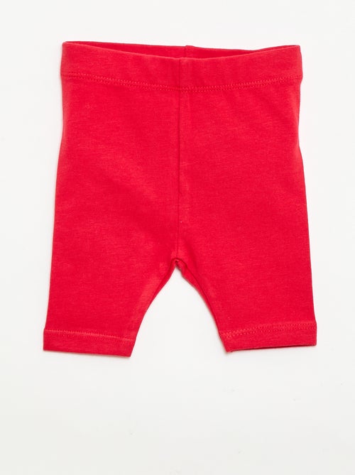 Lot de 2 leggings courts - Kiabi