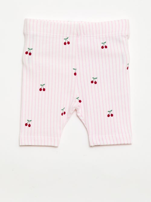 Lot de 2 leggings courts - Kiabi