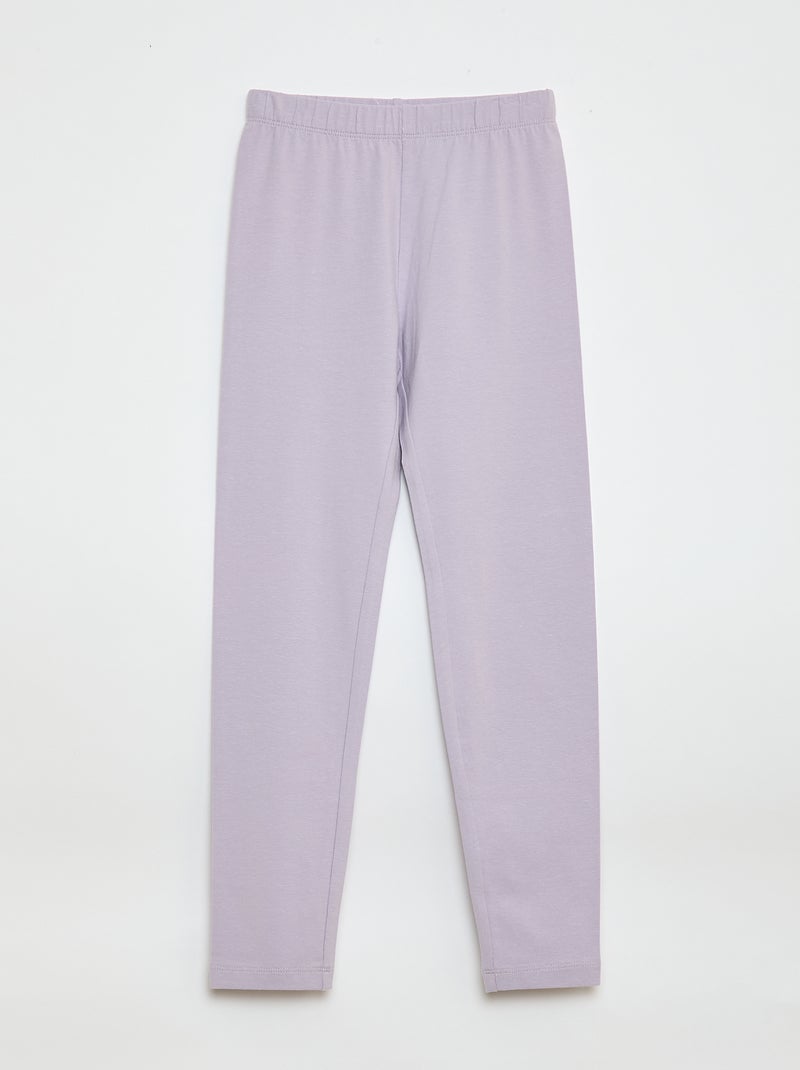 Lot de 2 Leggings longs Bleu - Kiabi