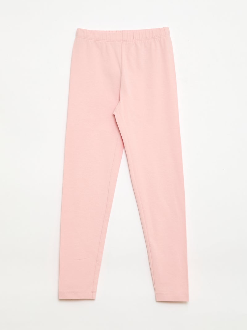 Lot de 2 Leggings longs Violet - Kiabi