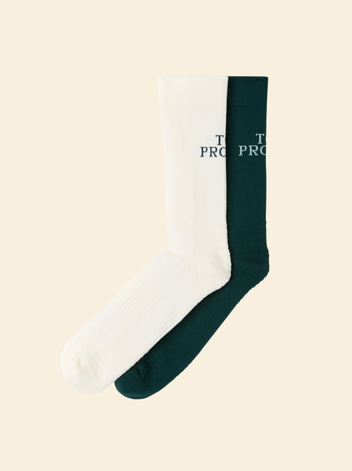Lot de 2 paires de chaussettes (ekstract) compressives animées - Kiabi