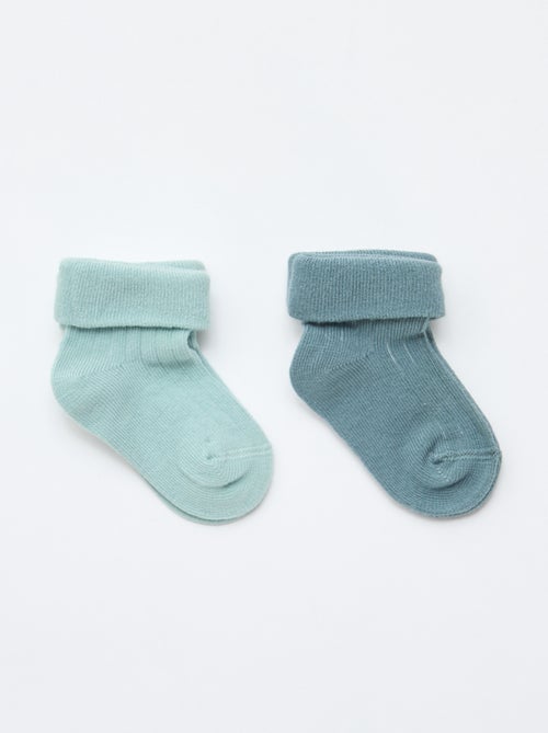 Lot de 2 paires de chaussettes - Kiabi
