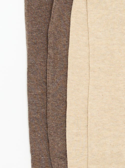Lot de 2 paires de collants unies - Kiabi Lot de 2 paires de collants unies - Kiabi