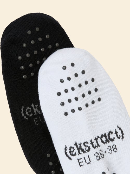 Lot de 2 paires de soquettes yoga - (ekstract) - Kiabi Lot de 2 paires de soquettes yoga - (ekstract) - Kiabi