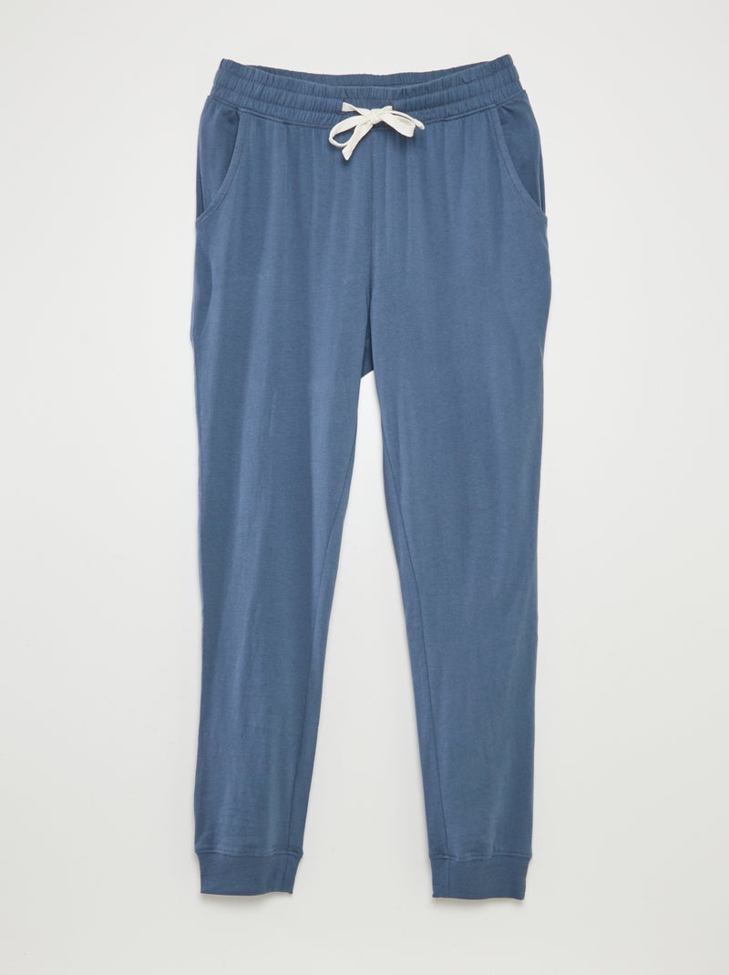 Lot de 2 pantalons de pyjama ! Bleu - Kiabi