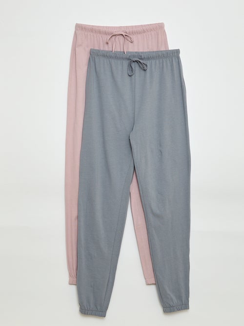 Lot de 2 pantalons de pyjama - Kiabi