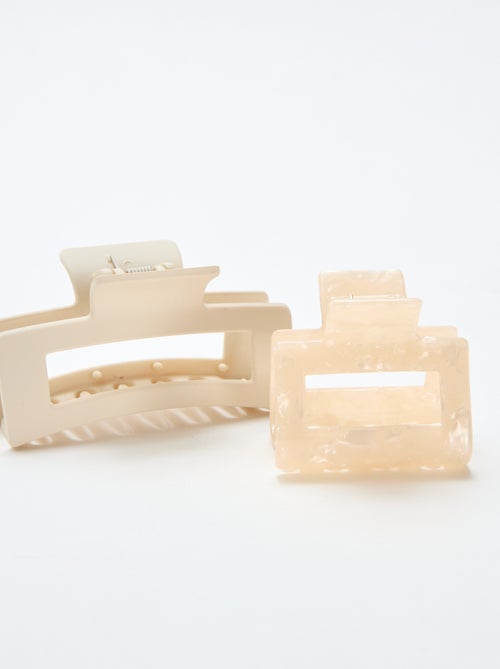 Lot de 2 pinces crabe - Kiabi