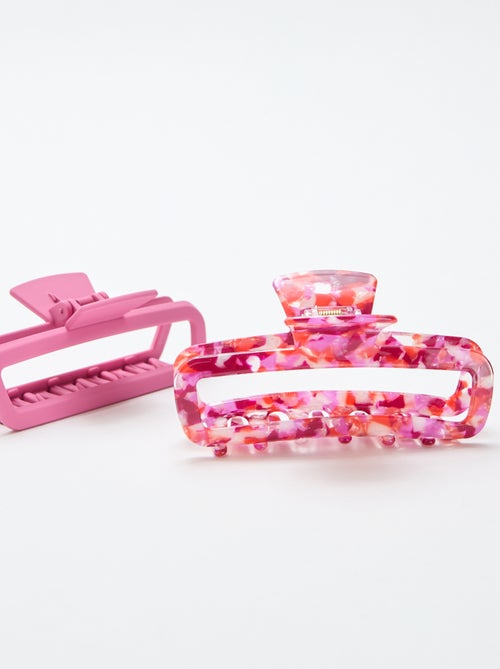 Lot de 2 pinces crabe - Kiabi