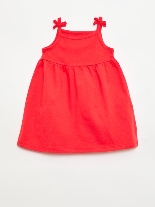 Lot de 2 robes à bretelles - Kiabi