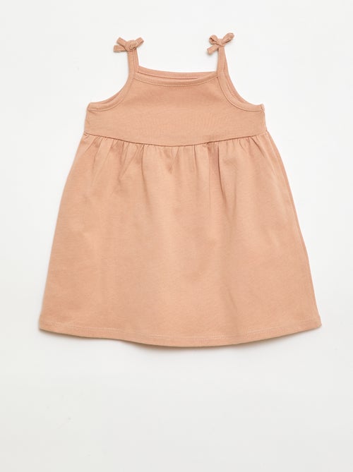 Lot de 2 robes à bretelles - Kiabi