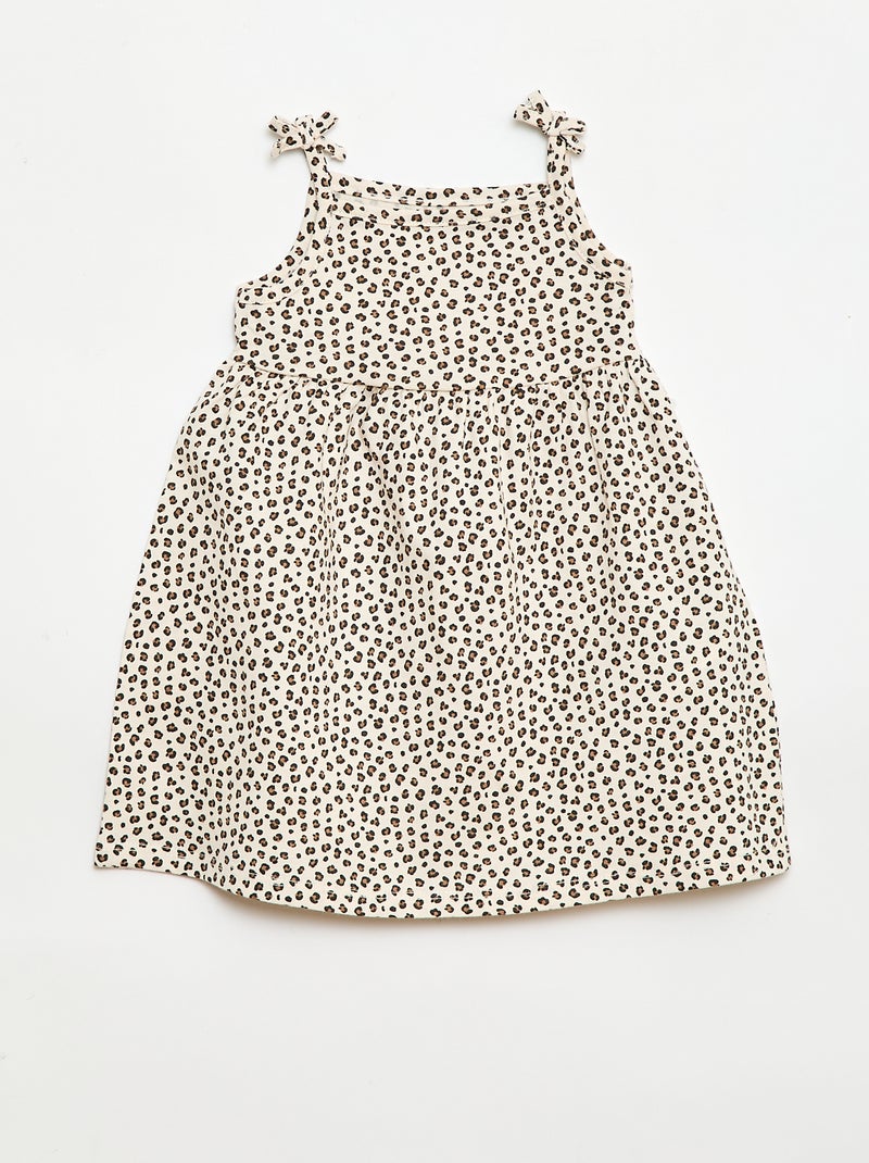 Lot de 2 robes à bretelles Blanc - Kiabi