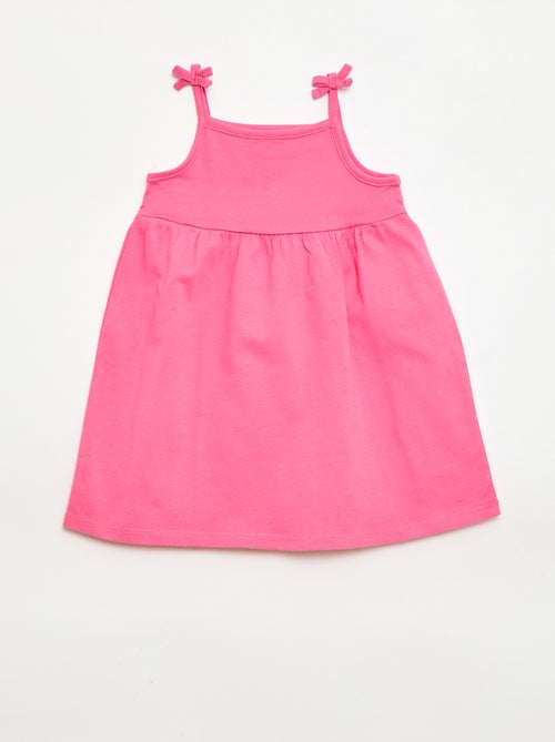 Lot de 2 robes à bretelles - Kiabi