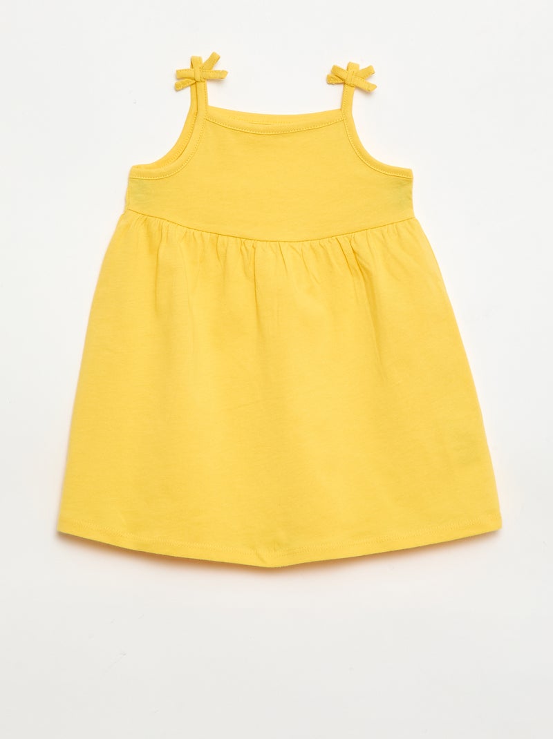 Lot de 2 robes à bretelles Rose - Kiabi