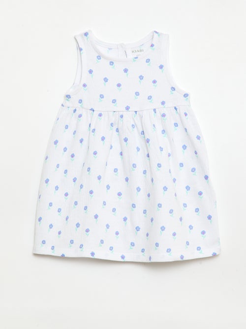 Lot de 2 robes avec nœud fantaisie - Kiabi