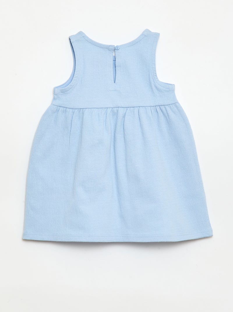 Lot de 2 robes avec nœud fantaisie Blanc - Kiabi