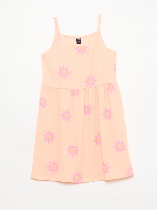 Lot de 2 robes en maille crêpée - Kiabi