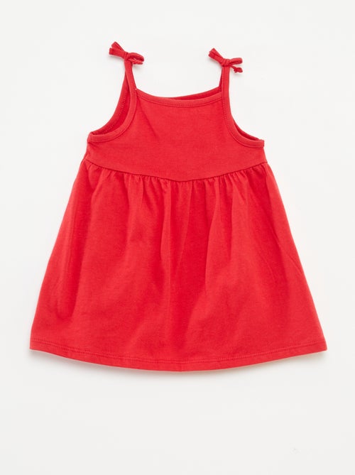 Lot de 2 robes légères à fines bretelles - 2 pièces - Kiabi