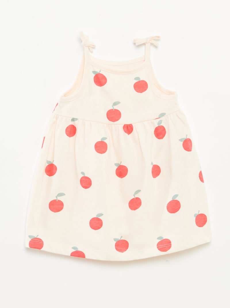 Lot de 2 robes légères à fines bretelles - 2 pièces ROSE - Kiabi