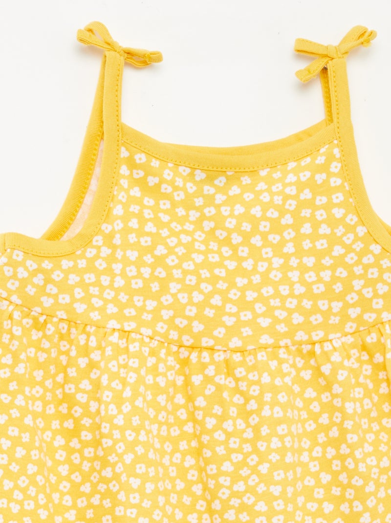 Lot de 2 robes légères à fines bretelles - 2 pièces VIOLET - Kiabi