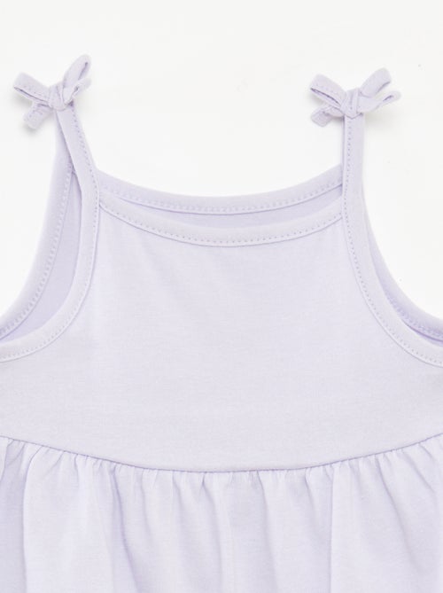 Lot de 2 robes légères à fines bretelles - 2 pièces - Kiabi