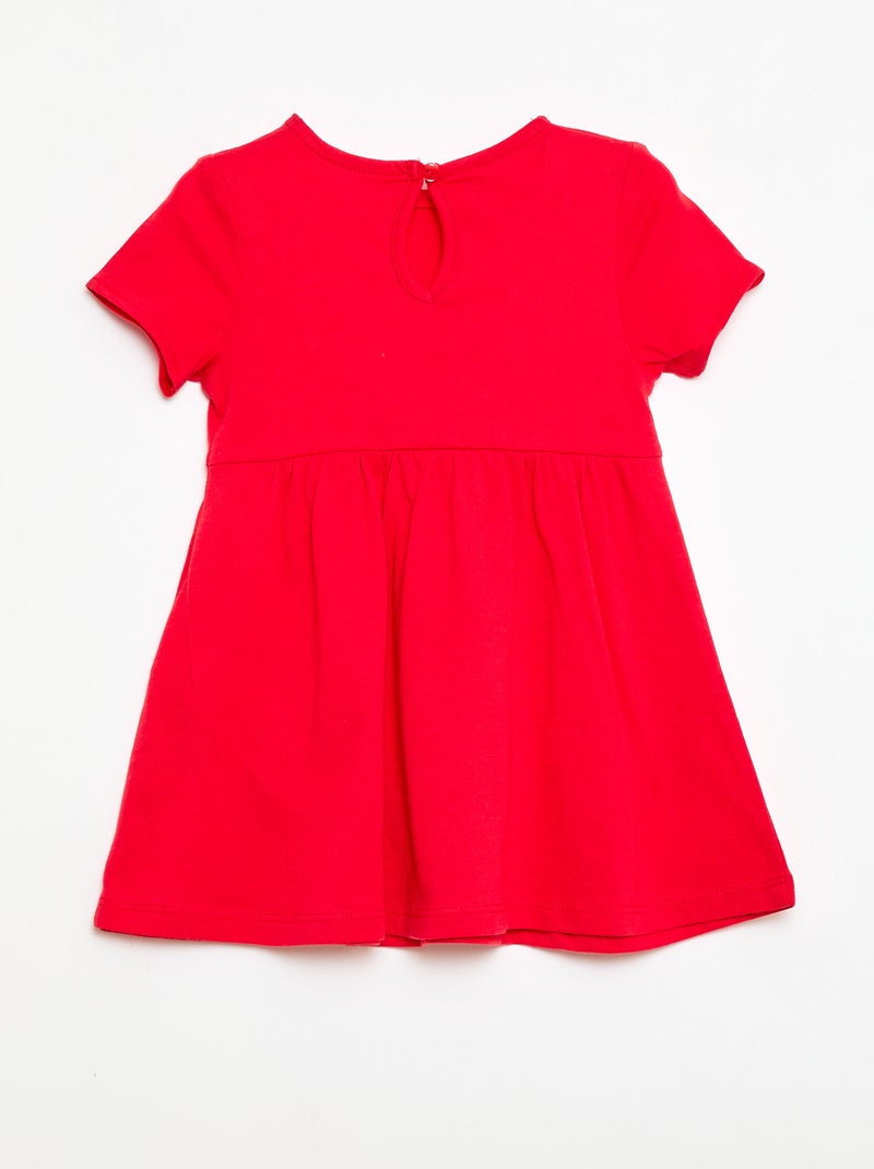 Lot de 2 robes manches courtes Blanc - Kiabi