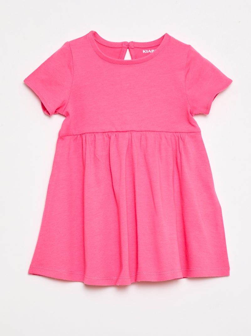 Lot de 2 robes manches courtes Blanc - Kiabi