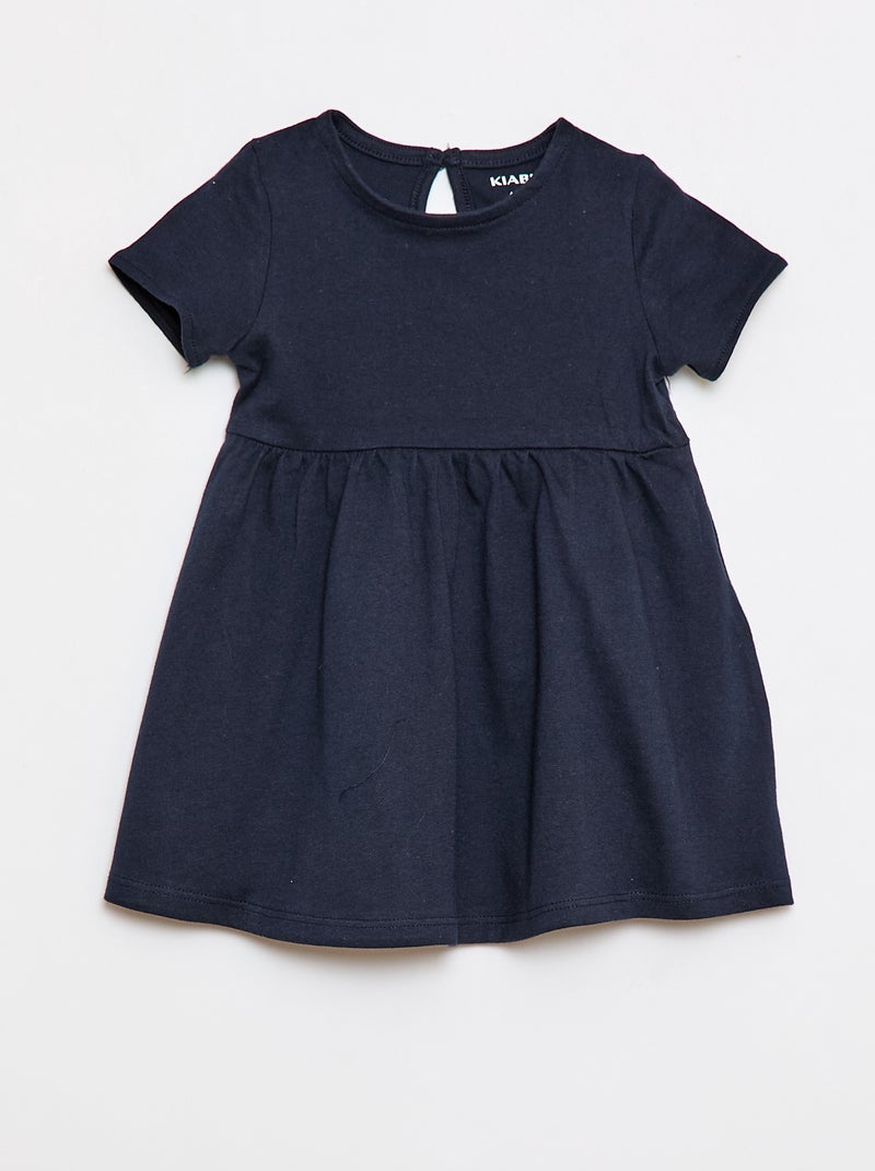 Lot de 2 robes manches courtes Bleu - Kiabi