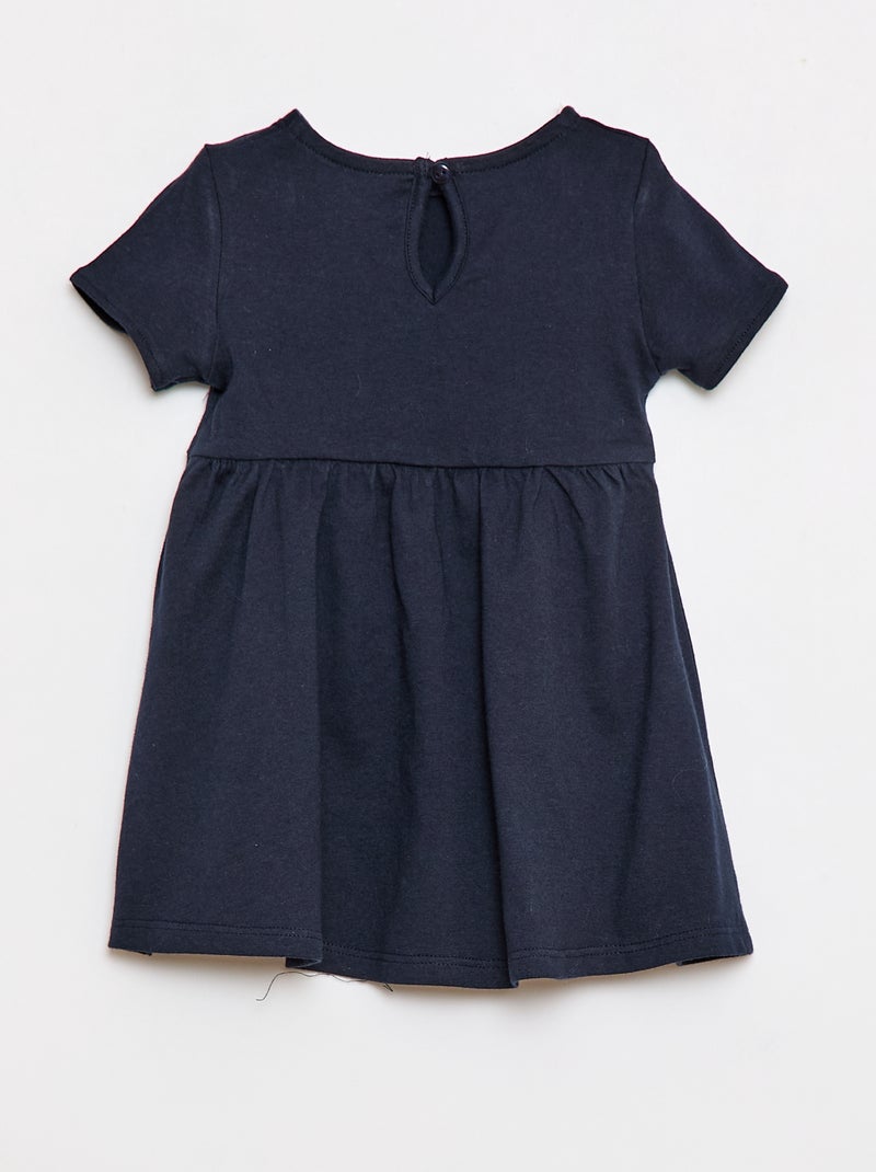 Lot de 2 robes manches courtes Bleu - Kiabi