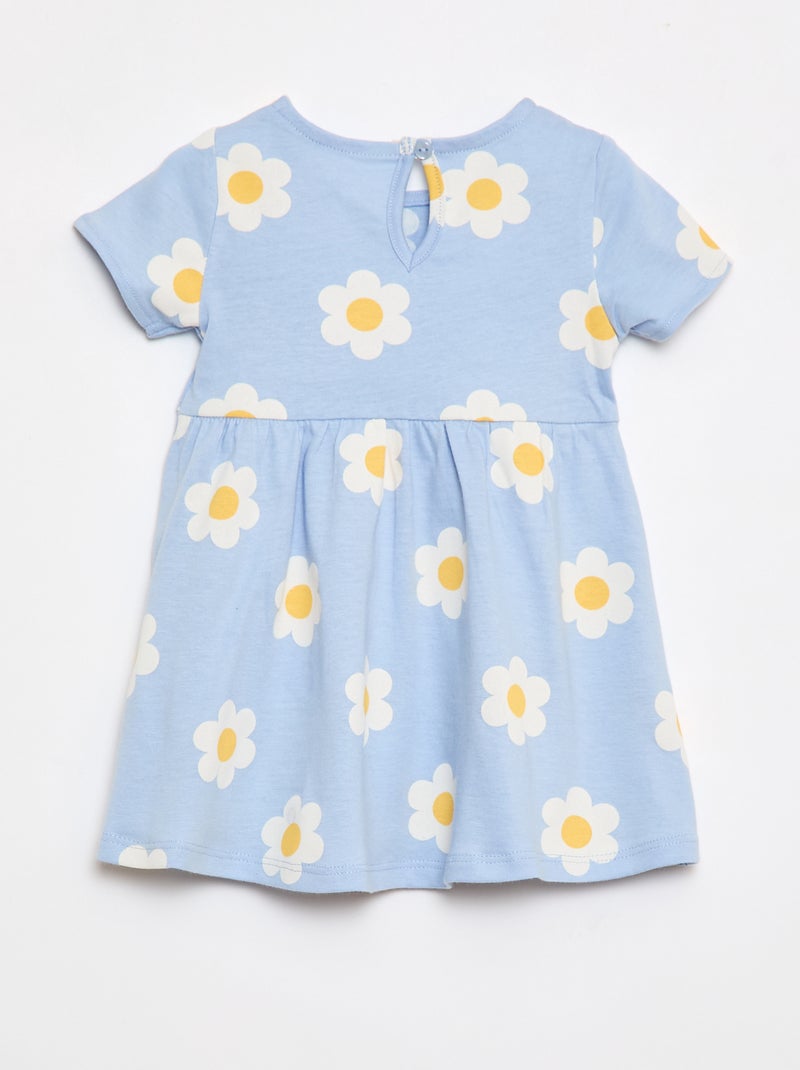 Lot de 2 robes manches courtes Bleu - Kiabi